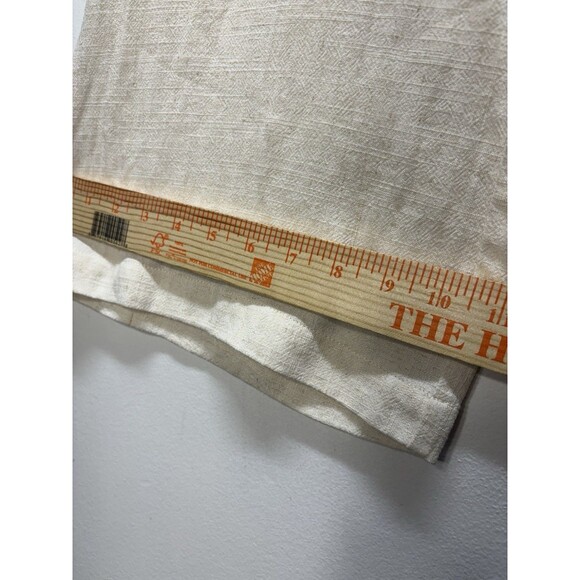 Blenca Womens Linen Blend High Rise Wide Leg Pants Pocket Cream Sz S - Picture 7 of 12